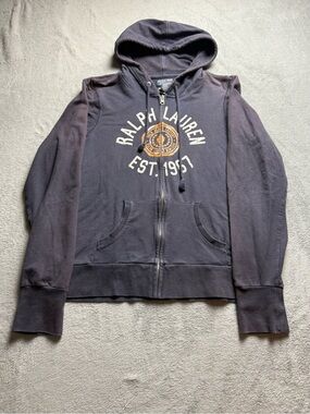 Polo Jeans Company Ralph Lauren EST. 1967 Full Zip Up Hoodie Size XL